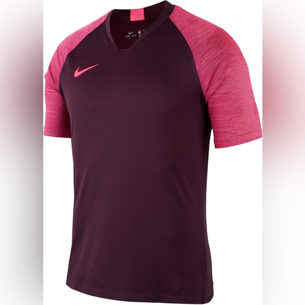 Nike Strike Jersey Soccer Shirt Burgundy Size Medium [AT5870-659]